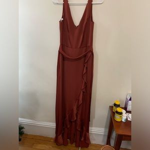 Terracotta formal dress for sale